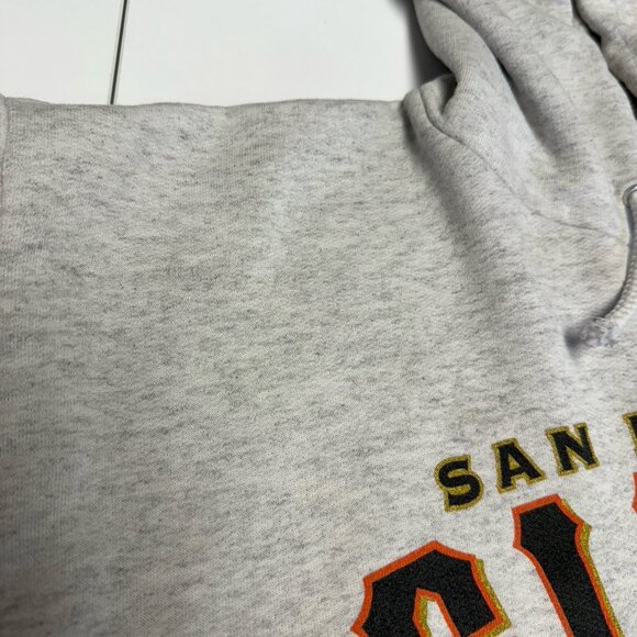 Vintage Y2K San Francisco Giants Hoodie Size Small 21x23 2000s - Picture 8 of 16